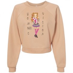 Women's Raglan Pullover Fleece