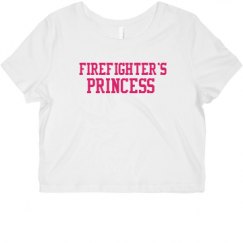 Ladies Slim Fit Crop Top Tee