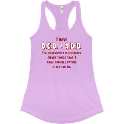 Ladies Slim Fit Racerback Tank Top
