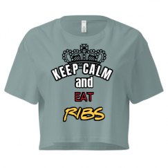 Ladies Festival Cali Crop Top Tee