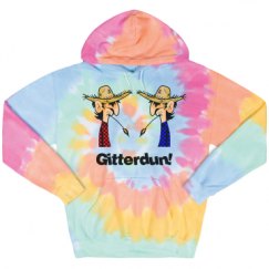 Unisex Tie-Dye Fleece Hoodie