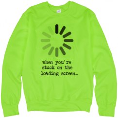 Unisex Neon Crewneck Sweatshirt