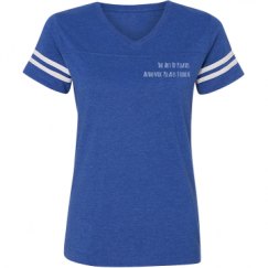 Ladies Relaxed Fit Vintage Sports Tee