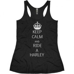 Ladies Slim Fit Super Soft Racerback Triblend Tank