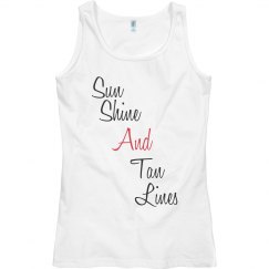 sun/tan tank