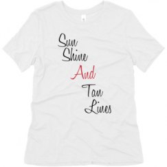 Ladies Relaxed Fit Super Soft Triblend Tee