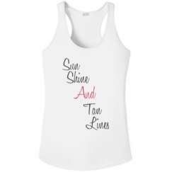 Ladies Athletic Performance Racerback Tank