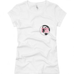 Ladies Slim Fit Basic Promo Jersey Tee