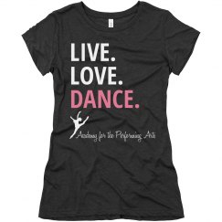 Ladies Live Love Dance T APA