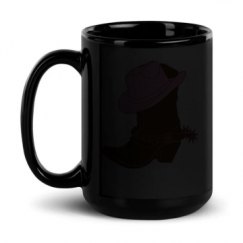15oz Black Glossy Mug