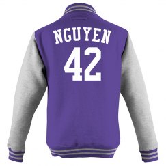 Custom letterman jacket