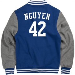 Custom letterman jacket