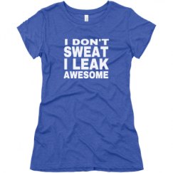 Ladies Slim Fit Super Soft Triblend Tee