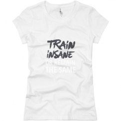 Ladies Slim Fit Basic Promo Jersey Tee