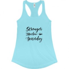 Ladies Slim Fit Racerback Tank Top