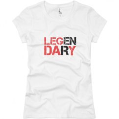 Ladies Slim Fit Basic Promo Jersey Tee