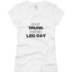 Ladies Slim Fit Basic Promo Jersey Tee