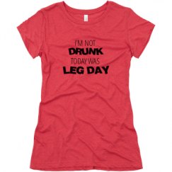 Ladies Slim Fit Super Soft Triblend Tee