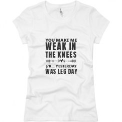 Ladies Slim Fit Basic Promo Jersey Tee