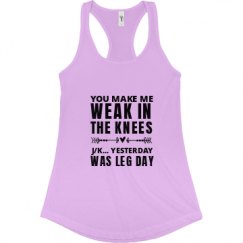 Ladies Slim Fit Racerback Tank Top