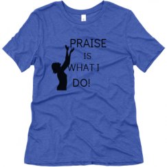 Ladies Relaxed Fit Super Soft Triblend Tee