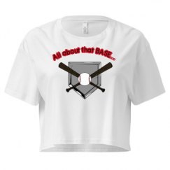 Ladies Festival Cali Crop Top Tee