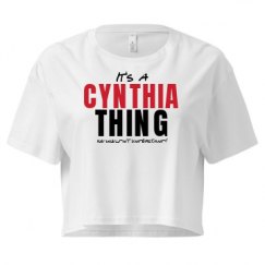 Ladies Festival Cali Crop Top Tee