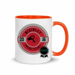 11oz Ceramic Mug with Color Inside