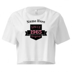 Ladies Festival Cali Crop Top Tee