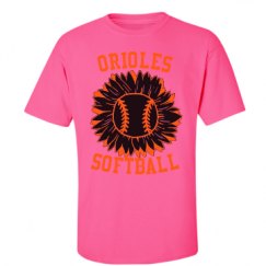 Unisex Ultra Cotton Safety Neon Crewneck Tee