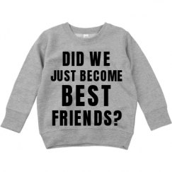 Toddler Crewneck Basic Promo Sweatshirt