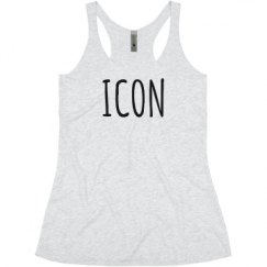 Ladies Slim Fit Super Soft Racerback Triblend Tank