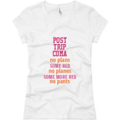 Ladies Slim Fit Basic Promo Jersey Tee