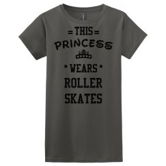 This princess wears roller skates