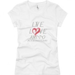 Ladies Slim Fit Basic Promo Jersey Tee