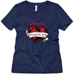 Ladies Relaxed Fit V-Neck Tee