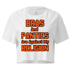 Ladies Festival Cali Crop Top Tee