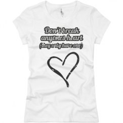 Ladies Slim Fit Basic Promo Jersey Tee