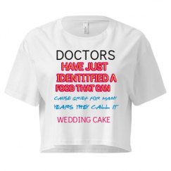 Ladies Festival Cali Crop Top Tee