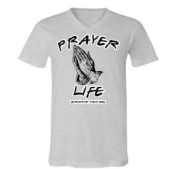 Unisex V-Neck Jersey Tee