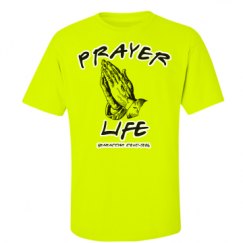 Unisex Ultra Cotton Safety Neon Crewneck Tee