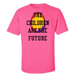 Unisex Ultra Cotton Safety Neon Crewneck Tee