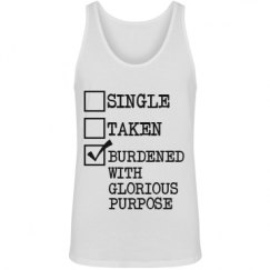 Unisex Jersey Tank Top