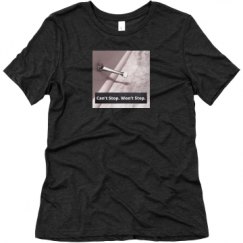 Ladies Relaxed Fit Super Soft Triblend Tee