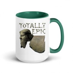 15oz Ceramic Mug with Color Inside