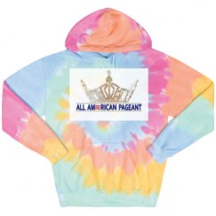 Unisex Tie-Dye Fleece Hoodie