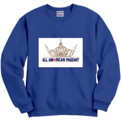 Unisex Film and Foil Crewneck Sweatshirt