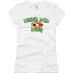 Ladies Slim Fit Basic Promo Jersey Tee