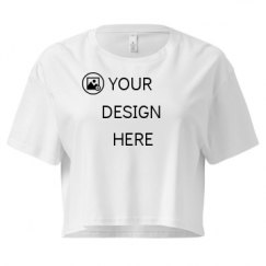 Ladies Festival Cali Crop Top Tee