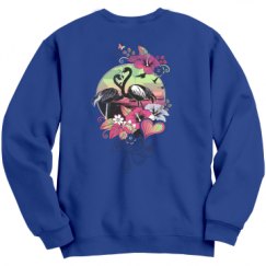 Unisex Film and Foil Crewneck Sweatshirt